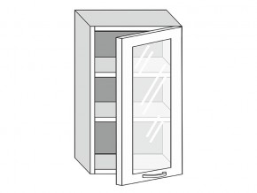 19.50.3 Шкаф настенный (h=913) на 500мм с 1-ой стекл. дверцей в Нижних Сергах - nizhnie-sergi.магазин96.com | фото