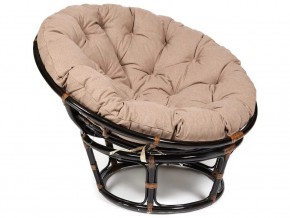 Кресло Papasan 23/01 W с подушкой Antique brown, экошерсть Коричневый в Нижних Сергах - nizhnie-sergi.магазин96.com | фото