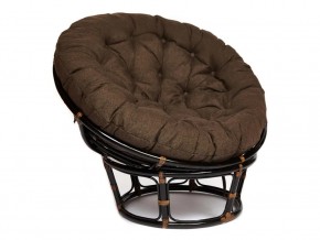 Кресло Papasan 23/01 W с подушкой Antique brown, ткань Коричневый в Нижних Сергах - nizhnie-sergi.магазин96.com | фото