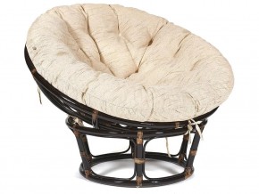 Кресло Papasan 23/01 W с подушкой Antique brown, ткань Старт в Нижних Сергах - nizhnie-sergi.магазин96.com | фото