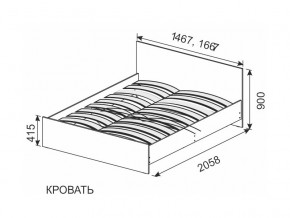 Кровать 1600х2000 ортопедическое основание в Нижних Сергах - nizhnie-sergi.магазин96.com | фото