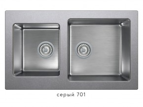 Мойка комбинированная Tolero twist TTS-840 Серый 701 в Нижних Сергах - nizhnie-sergi.магазин96.com | фото