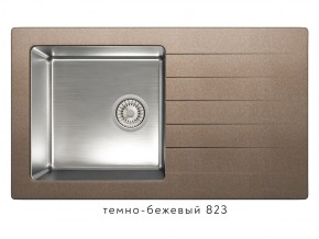 Мойка комбинированная Tolero twist TTS-860 Темно-бежевый 82 в Нижних Сергах - nizhnie-sergi.магазин96.com | фото