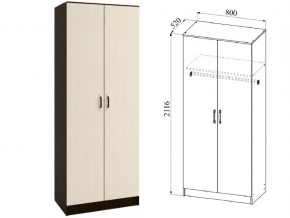 Шкаф 2 двери Ронда ШКР800.1 венге/дуб белфорт в Нижних Сергах - nizhnie-sergi.магазин96.com | фото