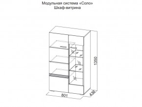 Шкаф-витрина в Нижних Сергах - nizhnie-sergi.магазин96.com | фото