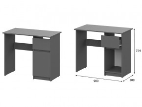 Стол письменный 900 Денвер Графит серый в Нижних Сергах - nizhnie-sergi.магазин96.com | фото