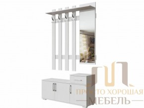 Вешалка с зеркалом 1,2 м в Нижних Сергах - nizhnie-sergi.магазин96.com | фото